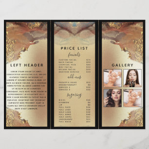 Modern minimalistisk Faux Gold Foil plus Photos