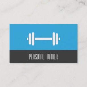 Modern Minimalistisk Fitness Personlig Tränare Vik Visitkort