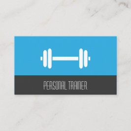 Modern Minimalistisk Fitness Personlig Tränare Vik Visitkort