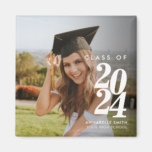 Modern minimalistisk förklaring om foto Studenten Magnet