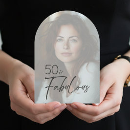 Modern Minimalistisk Foto Femtio och Fantastisk Fö Inbjudningar