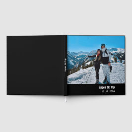 Modern minimalistisk fotoalbum för alla ändamål - gästböcker