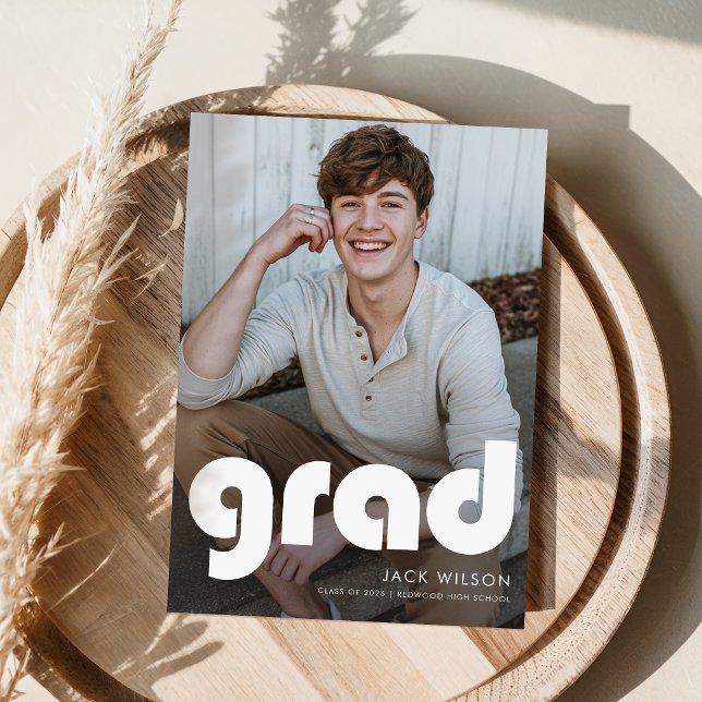 Modern Minimalistisk Fotobaserad Inbjudan till Stu (Skapare uppladdad)