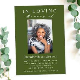 Modern Minimalistisk funktionsbild - enkelt skript Inbjudningar