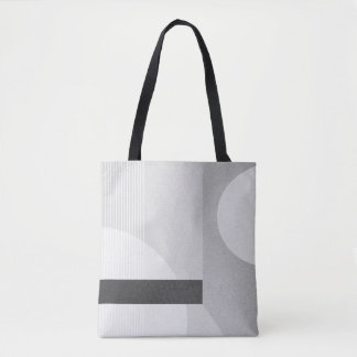 Modern minimalistisk geometrisk tobag tygkasse
