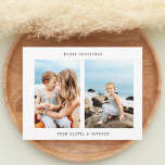 Modern minimalistisk Helgdag-julkort Julkort<br><div class="desc">Modern minimalistisk Helgdag-julkort</div>