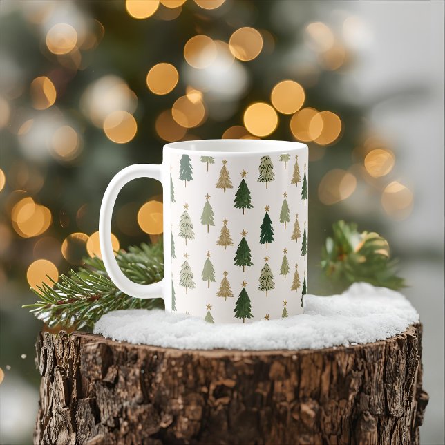Modern minimalistisk jul Mugg (Skapare uppladdad)