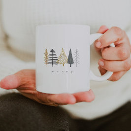 modern minimalistisk jul mugg
