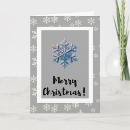 Modern Minimalistisk Julkort Helgkort