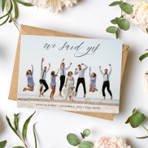 Modern minimalistisk kallgrafifoto Bröllop