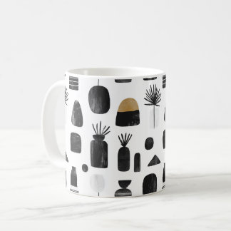 Modern minimalistisk keramisk kaffe Mugg med Geome