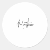 Modern minimalistisk klapp-Kreativ, vit