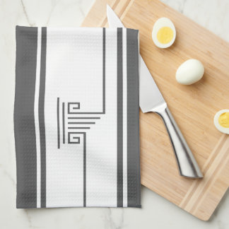 Modern minimalistisk kökshandduk