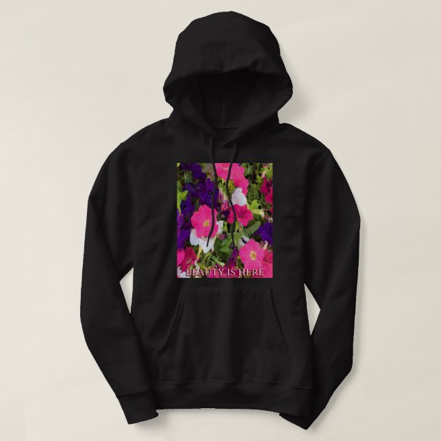 Modern minimalistisk konstnärlig hoodiedesign – St Hoodie (Design framsida)