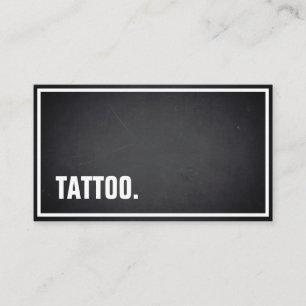 Modern minimalistisk kontur-Professionell B Visitkort