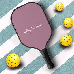 Modern minimalistisk kvinna i Rosa ros monogrammed