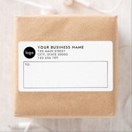 Modern minimalistisk Logotyp för affärsverksamhet, Fraktsedel