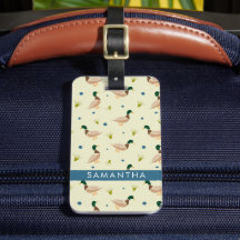 Modern Minimalistisk Mallard Ankor Mønster
