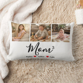 Modern Minimalistisk Mamma Anpassad Foto & Namn Mi Lumbarkudde