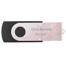 Modern minimalistisk Marble Struktur Rosa Guld
