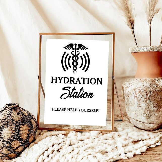 Modern Minimalistisk medicinteknisk Studenten Drin Poster (Skapare uppladdad)