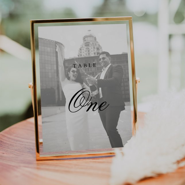 Modern minimalistisk Monogram Bröllop Inbjudningar (Skapare uppladdad)