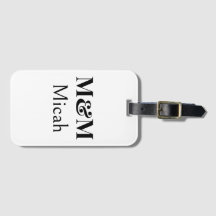 Modern Minimalistisk Monogram Modern Lyx Elegant