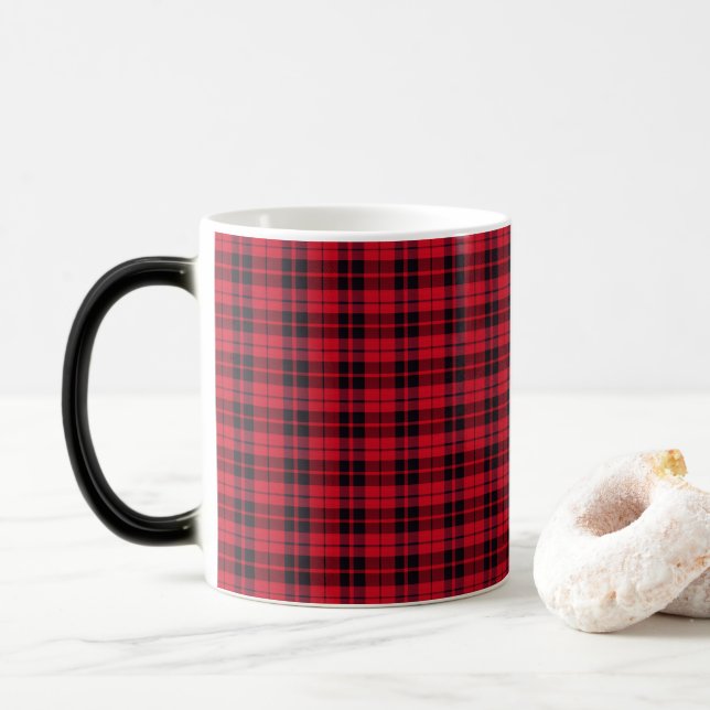 Modern Minimalistisk Mönster Magisk Mugg (Med munk)