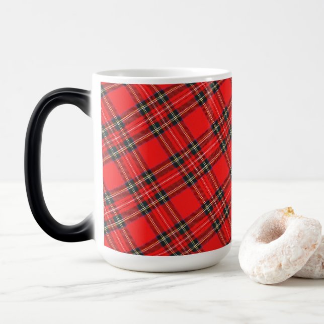 Modern Minimalistisk Mönster Magisk Mugg (Med munk)