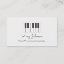 Modern minimalistisk musik pianolärare