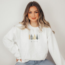 modern, minimalistisk mysigt av jultröjor t shirt