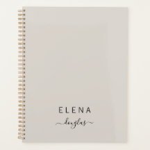 Modern Minimalistisk Neutralt-skript i Monogram