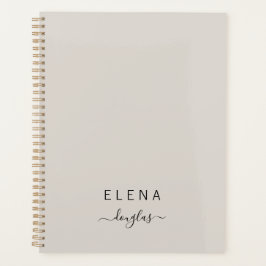 Modern Minimalistisk Neutralt-skript i Monogram