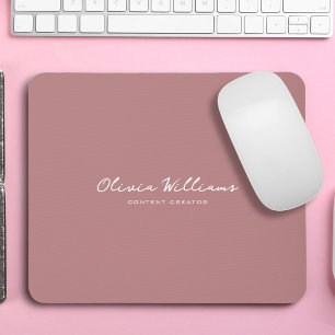 Modern Minimalistisk Personlig av skript Boho Musmatta
