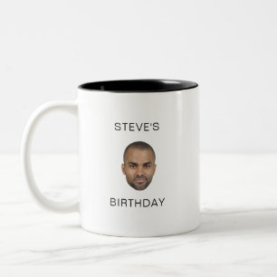 Modern minimalistisk Personlig Coffee Mugg-gåva Två-Tonad Mugg
