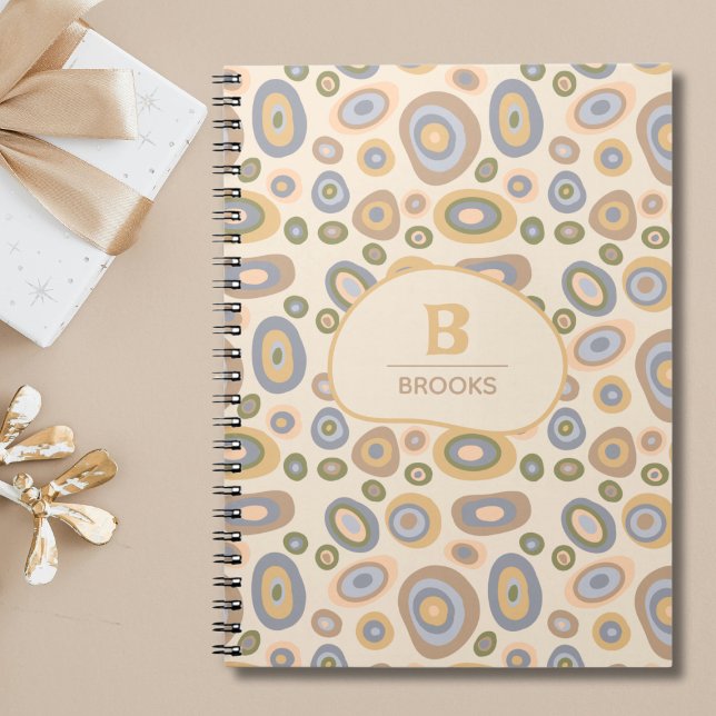 Modern minimalistisk personlig design anteckningsbok (Modern Minimalist Personalized Notebook)