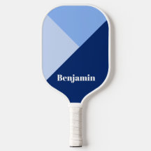 Modern Minimalistisk Personlig Namn Blå