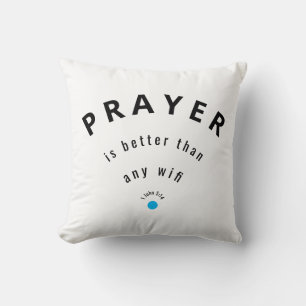 Modern minimalistisk PRAYER BÄTTRE ÄN WIFI-Anpassn Kudde