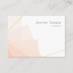 Modern minimalistisk professionell elegant mall visitkort