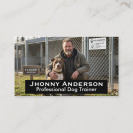 Modern Minimalistisk Professionell Hundtränare Anp Visitkort