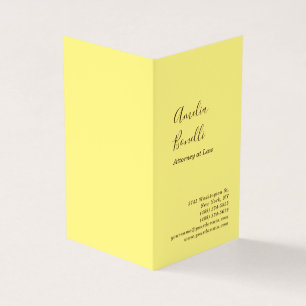 Modern minimalistisk Professionell med enkelt ljus Visitkort