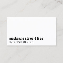 Modern Minimalistisk Professionell QR-kod Visitkort