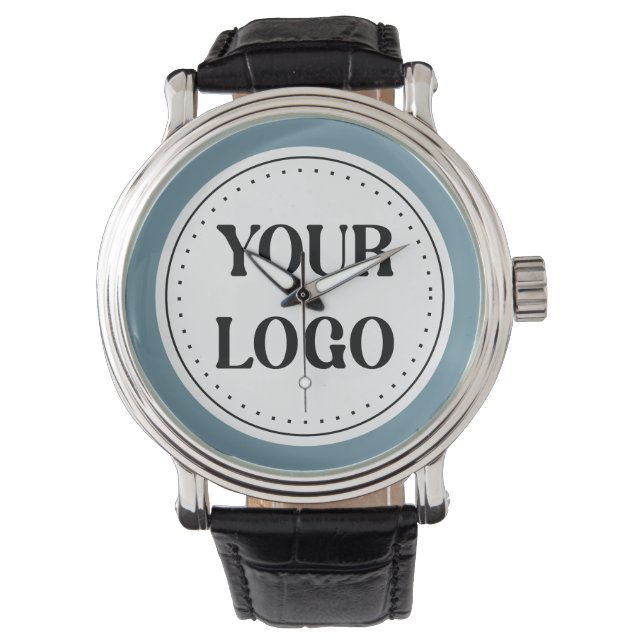 Modern minimalistisk Professionell svart Armbandsur (Framsida)