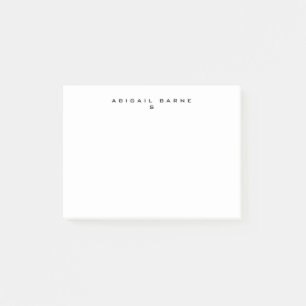 Modern minimalistisk Professionell vanlig Post-it Block