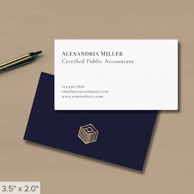 Modern minimalistisk Professionell Visitkort (Skapare uppladdad)