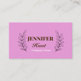 Modern Minimalistisk QR-Social-media Visitkort