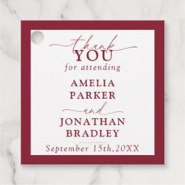 Modern minimalistisk röktobasering gåvor etiketter