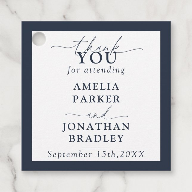 Modern minimalistisk röktobasering gåvor etiketter (Framsida)