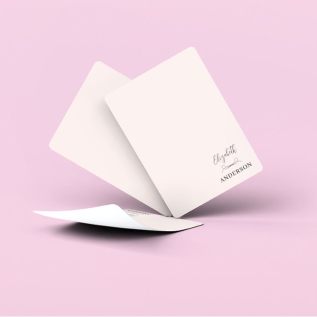 Modern minimalistisk  Rosa Casinokort (Skapare uppladdad)
