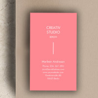 Modern minimalistisk Rosa White